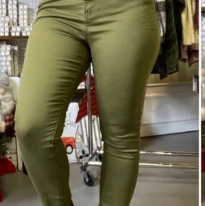 Judy Blue Olive Skinny Jeans